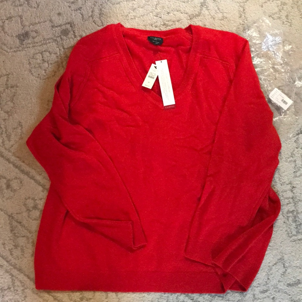 Talbots cashmere sweater